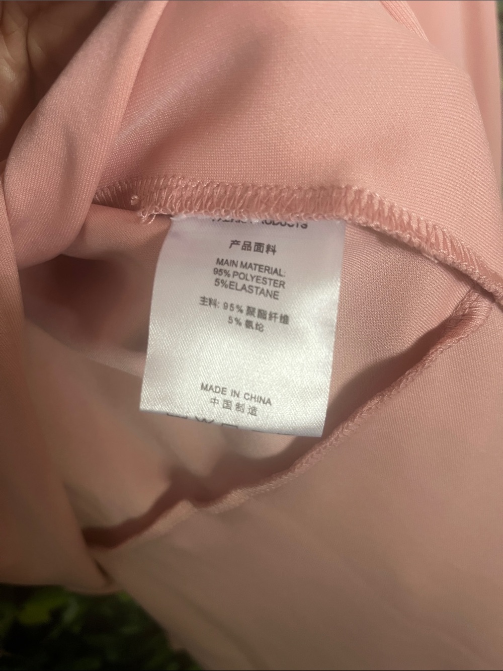Miusol Dusty Pink High-Low Ruffle Midi Dress - Picture 11 of 11